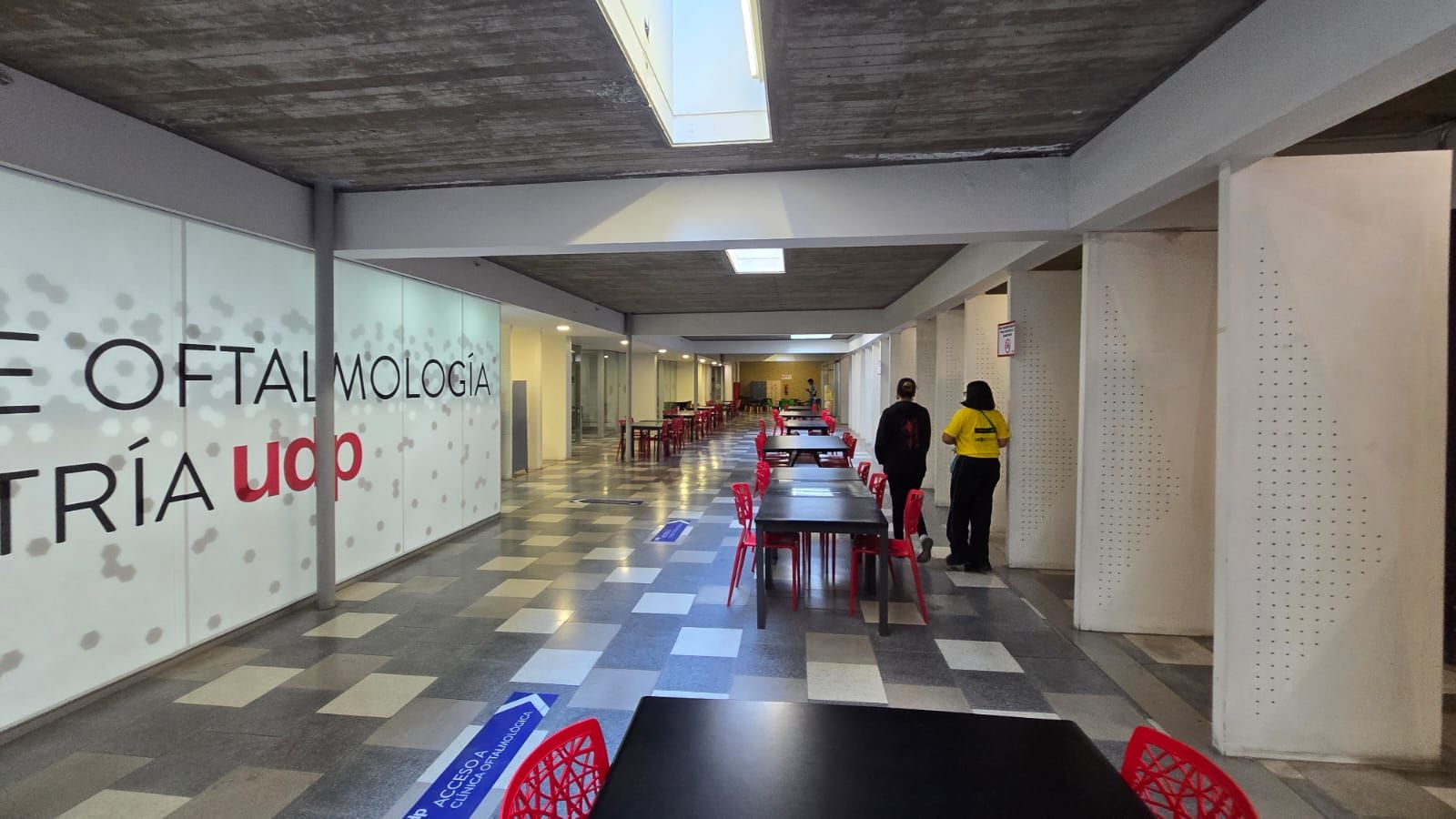 Casino Facultad de Salud y Odontología UDP — estado de obra
