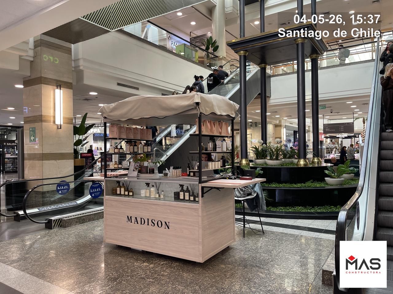 Documentación de obra — Plaza del Reloj, Mall Alto Las Condes