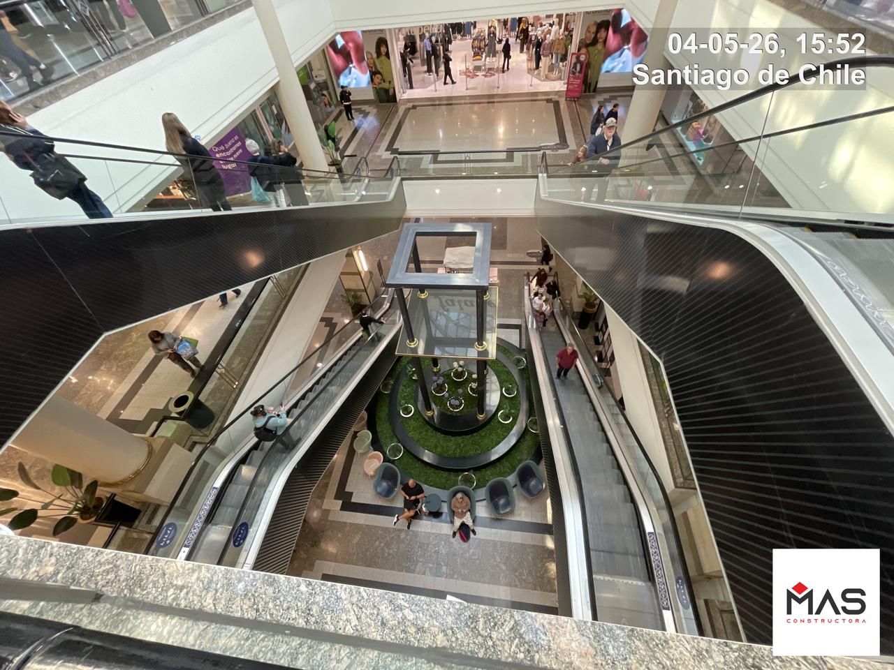 Documentación de obra — Plaza del Reloj, Mall Alto Las Condes